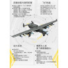 TOP TOY TC1231 SS-UAV Xếp hình lắp ráp ghép mô hình Vũ khí quan trọng nhất của cường quốc: Jiutian UAV