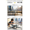 TOP TOY TC1231 SS-UAV Xếp hình lắp ráp ghép mô hình Vũ khí quan trọng nhất của cường quốc: Jiutian UAV