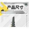 TOP TOY TC1231 SS-UAV Xếp hình lắp ráp ghép mô hình Vũ khí quan trọng nhất của cường quốc: Jiutian UAV