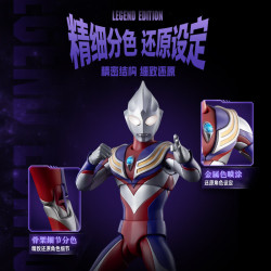 BLOKEES 73708 Xếp hình lắp ráp ghép mô hình Phiên bản huyền thoại Ultraman Tiga Composite Phiên bản kỷ niệm 30 năm