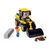 SLUBAN M38-B0538 B0538 0538 M38B0538 38-B0538 non  MÁY XÚC LẬT BÁNH HƠI bộ đồ chơi xếp lắp ráp ghép mô hình City Thành Phố 212 khối