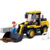 SLUBAN M38-B0538 B0538 0538 M38B0538 38-B0538 non  MÁY XÚC LẬT BÁNH HƠI bộ đồ chơi xếp lắp ráp ghép mô hình City Thành Phố 212 khối