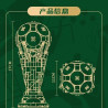 Forange FC6017 Football Cup Xếp hình lắp ráp ghép mô hình cúp bóng đá