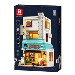 Reobrix 66505 Book Store Xếp hình lắp ráp ghép mô hình Khung cảnh đường phố Nhật Bản: hiệu sách
