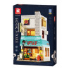 Reobrix 66505 Book Store Xếp hình lắp ráp ghép mô hình Khung cảnh đường phố Nhật Bản: hiệu sách