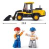 SLUBAN M38-B0538 B0538 0538 M38B0538 38-B0538 non  MÁY XÚC LẬT BÁNH HƠI bộ đồ chơi xếp lắp ráp ghép mô hình City Thành Phố 212 khối