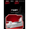 SEMBO 208161 Xếp hình lắp ráp ghép mô hình Một đất nước hùng mạnh: Khu trục hạm Type 055 1:580