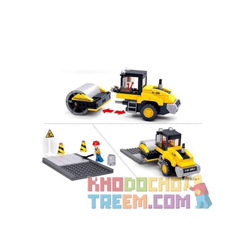 SLUBAN M38-B0539 B0539 0539 M38B0539 38-B0539 non  XE LU bộ đồ chơi xếp lắp ráp ghép mô hình City Thành Phố 171 khối