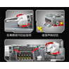 SEMBO 208140 Xếp hình lắp ráp ghép mô hình Một đất nước hùng mạnh: khinh hạm 054B 1:176
