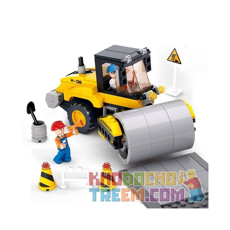 SLUBAN M38-B0539 B0539 0539 M38B0539 38-B0539 non  XE LU bộ đồ chơi xếp lắp ráp ghép mô hình City Thành Phố 171 khối