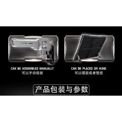 Jiqi JQ1104 Xếp hình lắp ráp ghép mô hình súng lục ổ quay