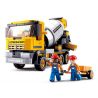 SLUBAN M38-B0550 B0550 0550 M38B0550 38-B0550 non  XE TRỘN BÊ TÔNG bộ đồ chơi xếp lắp ráp ghép mô hình City Thành Phố 296 khối