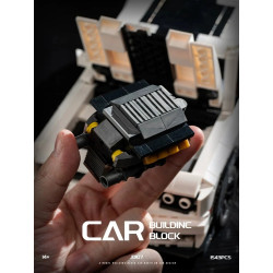 small angle JD107 Dodge Hellcat Xếp hình lắp ráp ghép mô hình Dodge Hellcat