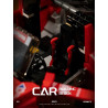 small angle JD123 Xếp hình lắp ráp ghép mô hình xe thể thao alfa romeo