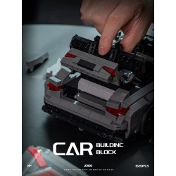 small angle JD106 Xếp hình lắp ráp ghép mô hình Audi RS