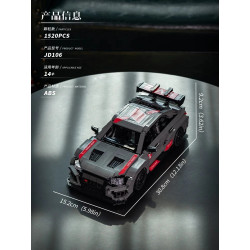 small angle JD106 Xếp hình lắp ráp ghép mô hình Audi RS