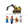 SLUBAN M38-B0551 B0551 0551 M38B0551 38-B0551 non  MÁY ĐÀO ĐẤT bộ đồ chơi xếp lắp ráp ghép mô hình City Thành Phố 614 khối