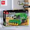 minGDi LEIBAO K3165 Xếp hình lắp ráp ghép mô hình Máy hái bông