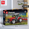 minGDi LEIBAO K3167 Xếp hình lắp ráp ghép mô hình Máy kéo cày 5 lưỡi