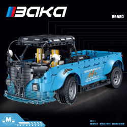 BaKa Technology 66620 Xếp hình lắp ráp ghép mô hình Xe bán tải T1