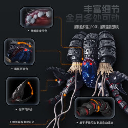 BLOKEES 73011 Xếp hình lắp ráp ghép mô hình Sách Ultra Name: Trận chiến khốc liệt với Hộp quà Dark Dominator Classic Theme Edition S