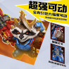 BLOKEES 81120 Xếp hình lắp ráp ghép mô hình Marvel Heroes: Beyond Edition Rocket Raccoon