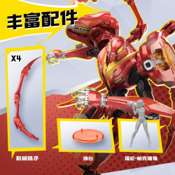 BLOKEES 73925 Xếp hình lắp ráp ghép mô hình Marvel Heroes Marvel Contest: Beyond Edition Penny Parker Mecha