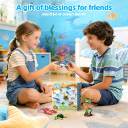 WISE BLOCK AULDEY US390001 Wonder Pop：Ocean World Xếp hình lắp ráp ghép mô hình Wonder Pop: Thế Giới Biển