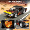 WISE BLOCK AULDEY US389179 Hyper Turbo：Legend Flames Xếp hình lắp ráp ghép mô hình Xe điều khiển từ xa Hyper Turbo
