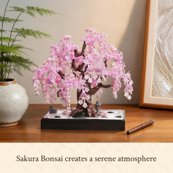 WISE BLOCK AULDEY HA393029 Seren：Sakura Zen Xếp hình lắp ráp ghép mô hình Seren: Sakura Zen