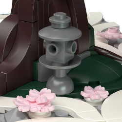 WISE BLOCK AULDEY HA393029 Seren：Sakura Zen Xếp hình lắp ráp ghép mô hình Seren: Sakura Zen
