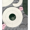 WISE BLOCK AULDEY HA393029 Seren：Sakura Zen Xếp hình lắp ráp ghép mô hình Seren: Sakura Zen