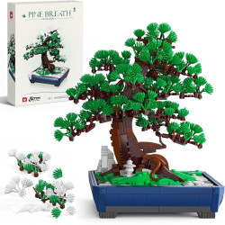 WISE BLOCK AULDEY HA393032 Seren：Pine Breath Xếp hình lắp ráp ghép mô hình Seren: Hơi thở của cây thông
