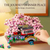 WISE BLOCK AULDEY HA393027 Seren：Blossom Harmony Xếp hình lắp ráp ghép mô hình Seren: Sự hòa hợp của các loài hoa