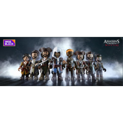 WISE BLOCK AULDEY HA395107 Assassin's Creed：JACKDAW(EPIC WARSHIP EDITION) Xếp hình lắp ráp ghép mô hình "Assassin's Creed 4: Black Flag Memory Reset" Phiên bản chiến hạm sử thi Jackdaw