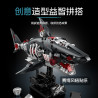 XINZHUAN XZ0019 Mechshell Xếp hình lắp ráp ghép mô hình Cá mập mạng cơ học