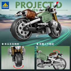 KAZI GBL BOZHI KY6168 Xếp hình lắp ráp ghép mô hình Xe sang 4 mẫu