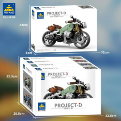 KAZI GBL BOZHI KY6168 Xếp hình lắp ráp ghép mô hình Xe sang 4 mẫu