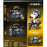 minGDi LEIBAO K2269 Xếp hình lắp ráp ghép mô hình Mô tô đua giả RS-1200CC