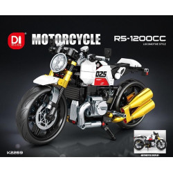 minGDi LEIBAO K2269 Xếp hình lắp ráp ghép mô hình Mô tô đua giả RS-1200CC