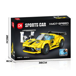 minGDi LEIBAO K2270 Xếp hình lắp ráp ghép mô hình Xe thể thao XM07-Speed