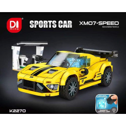 minGDi LEIBAO K2270 Xếp hình lắp ráp ghép mô hình Xe thể thao XM07-Speed