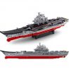 SLUBAN M38-B0388 B0388 0388 M38B0388 38-B0388 non  TÀU SÂN BAY TỈ LỆ 1:350 tỷ lệ 1:350 bộ đồ chơi xếp lắp ráp ghép mô hình Military Army AIRCRAFT CARRIER LIAONING Quân Sự Bộ Đội 1881 khối