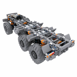 bloom PZ6 Bloom-PZ6 Climbing Truck Xếp hình lắp ráp ghép mô hình Xe leo núi Bloom PZ6 loại phẳng