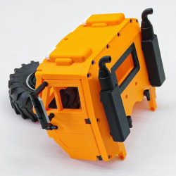 bloom PZ6 Bloom-PZ6 Climbing Truck Xếp hình lắp ráp ghép mô hình Xe leo núi Bloom PZ6 loại phẳng