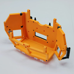 bloom PZ6 Bloom-PZ6 Climbing Truck Xếp hình lắp ráp ghép mô hình Xe leo núi Bloom PZ6 loại phẳng