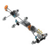 bloom PZ6 Bloom-PZ6 Climbing Truck Xếp hình lắp ráp ghép mô hình Xe leo núi Bloom PZ6 loại phẳng