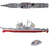 SLUBAN M38-B0389 B0389 0389 M38B0389 38-B0389 non  TÀU CHIẾN tỷ lệ 1:350 bộ đồ chơi xếp lắp ráp ghép mô hình Military Army CRUISER Quân Sự Bộ Đội 883 khối
