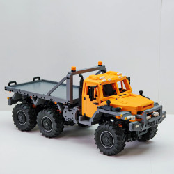 bloom PZ6 Bloom-PZ6 Climbing Truck Xếp hình lắp ráp ghép mô hình Xe leo núi Bloom PZ6 loại phẳng