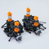 bloom PZ6 Bloom-PZ6 Climbing Truck Xếp hình lắp ráp ghép mô hình Xe leo núi Bloom PZ6 loại phẳng